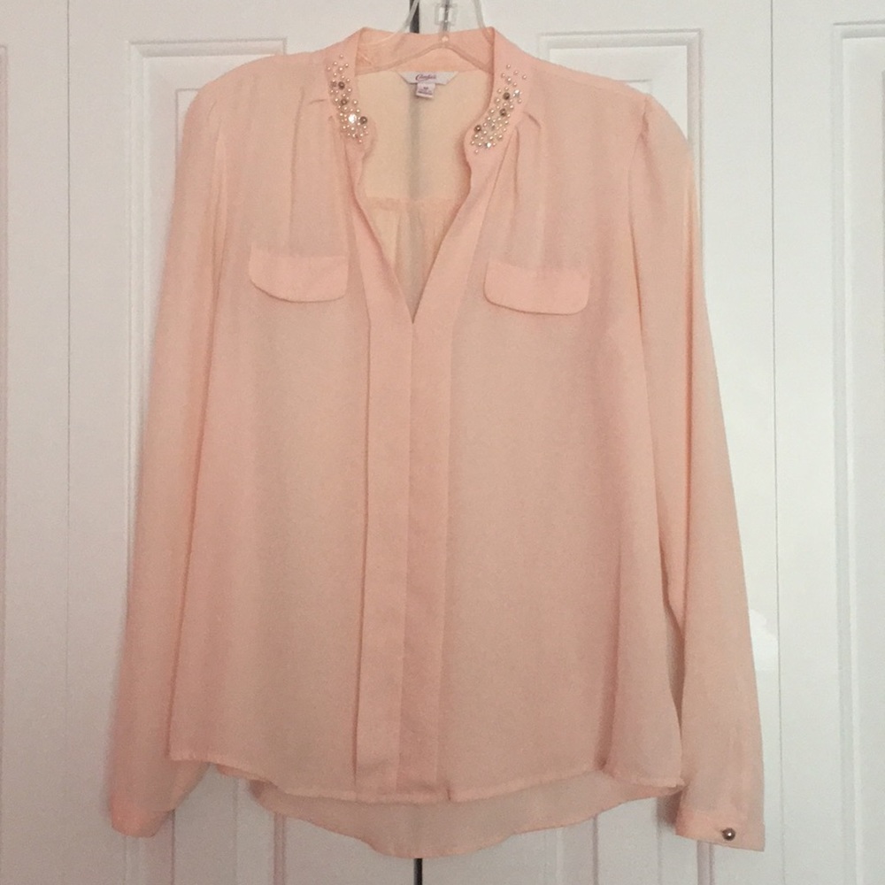 Candie’s juniors blouse. Size M